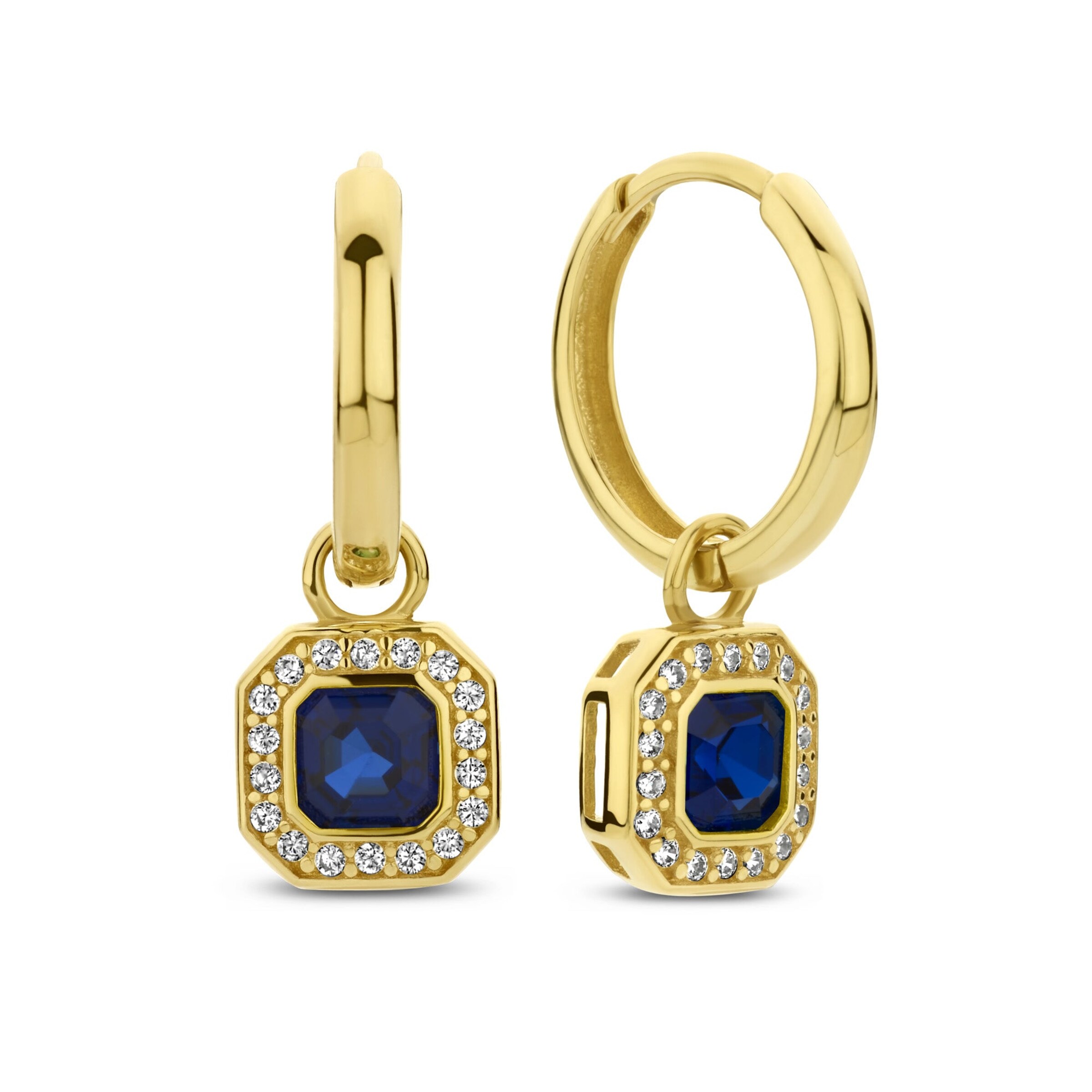 Beloro Jewels Oorbellen in Goud: voorkant
