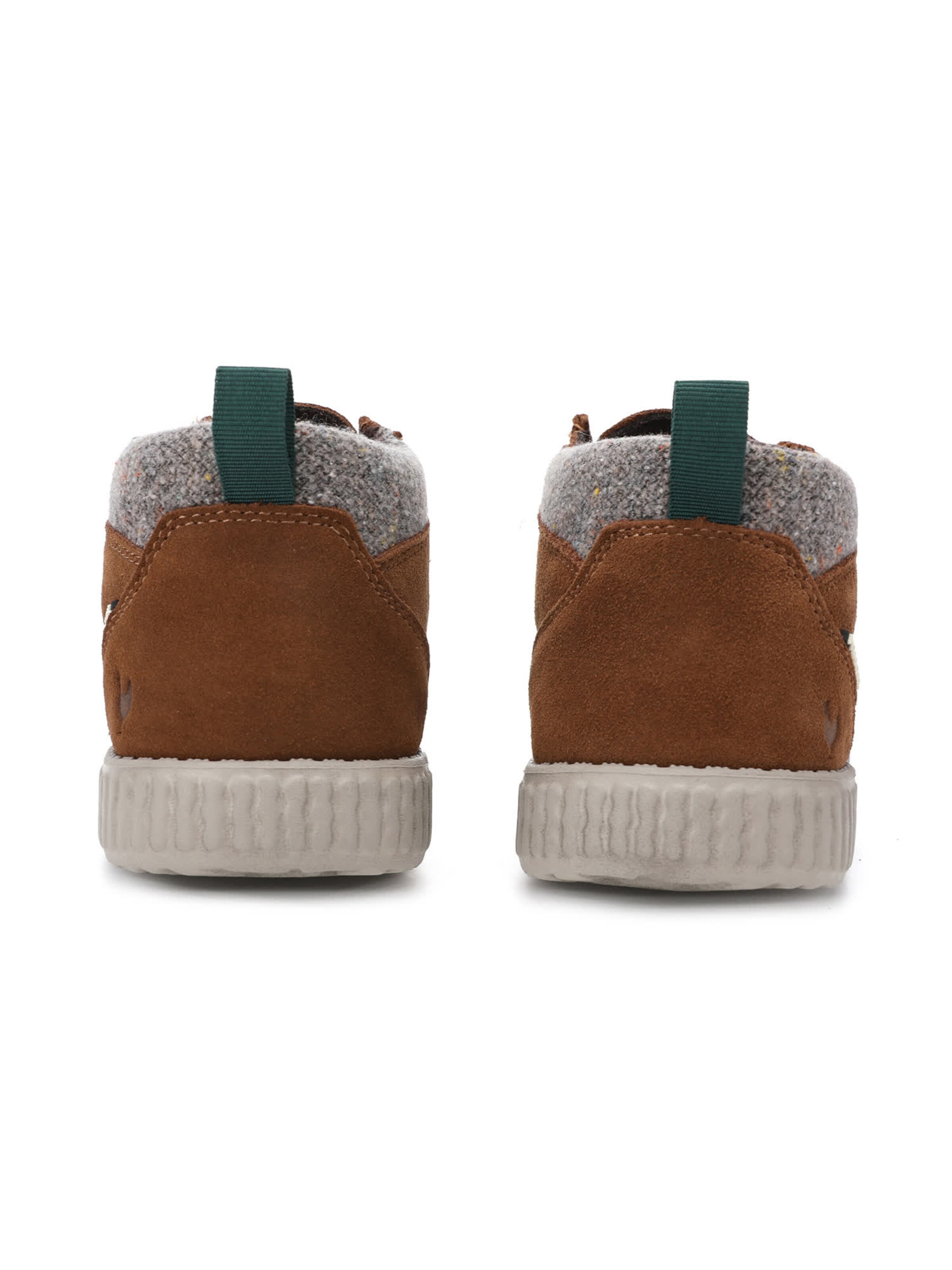Walk In Pitas Moccasin 'Bob' in Brown: back