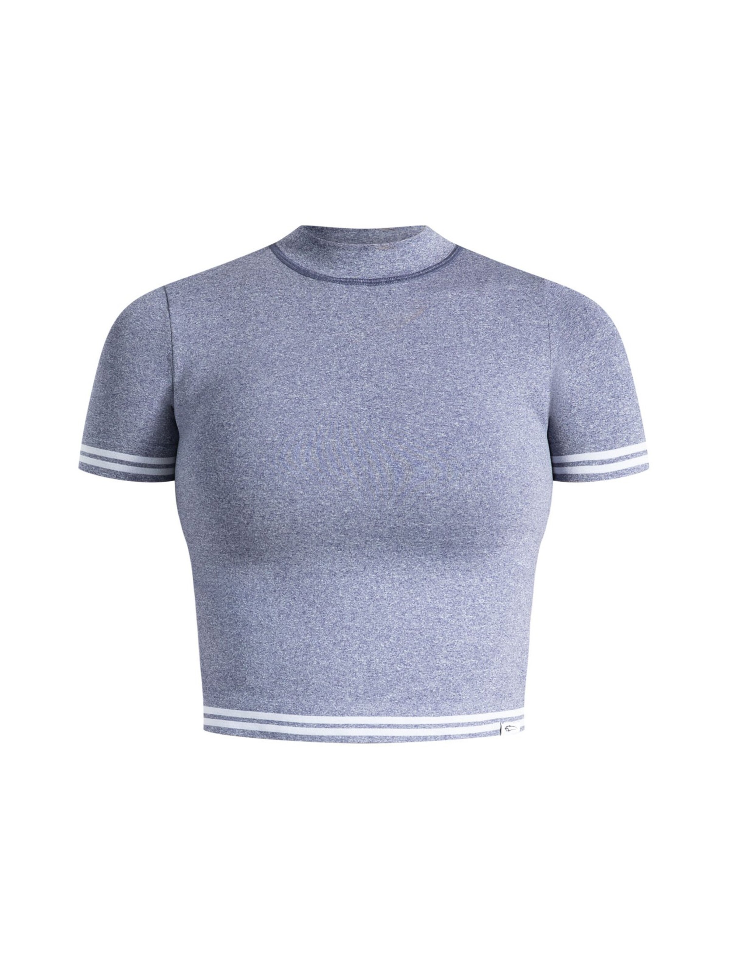 Smilodox Shirt in Blau: Vorderseite