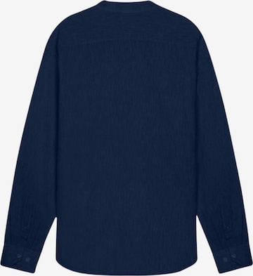 LTB Jeans Shirt 'LTB Jeans Herrenhemd mit Struktur' in Blue: front