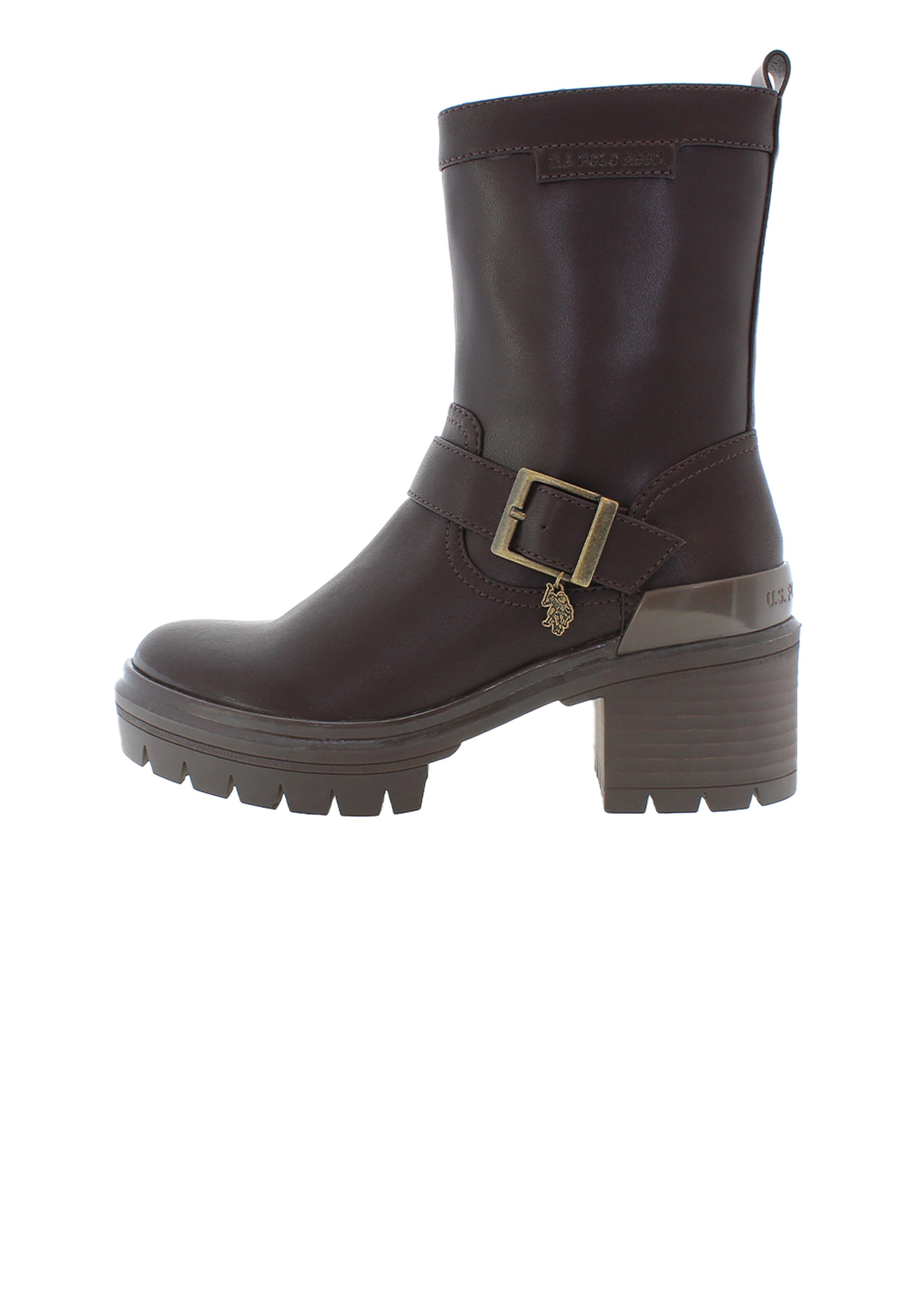 U.S. POLO ASSN. Boot 'Bruna' in Brown: front