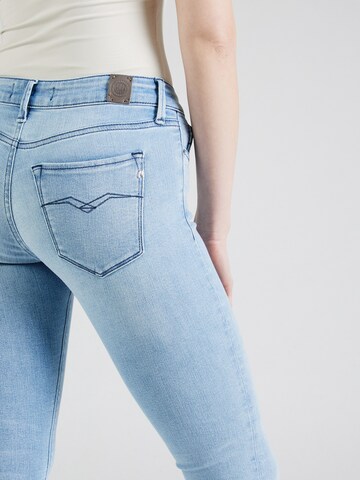 REPLAY Skinny Jeans 'NEW LUZ' in Blue