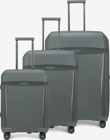 Ensemble de bagages 'Zeleste' Epic en bleu : devant