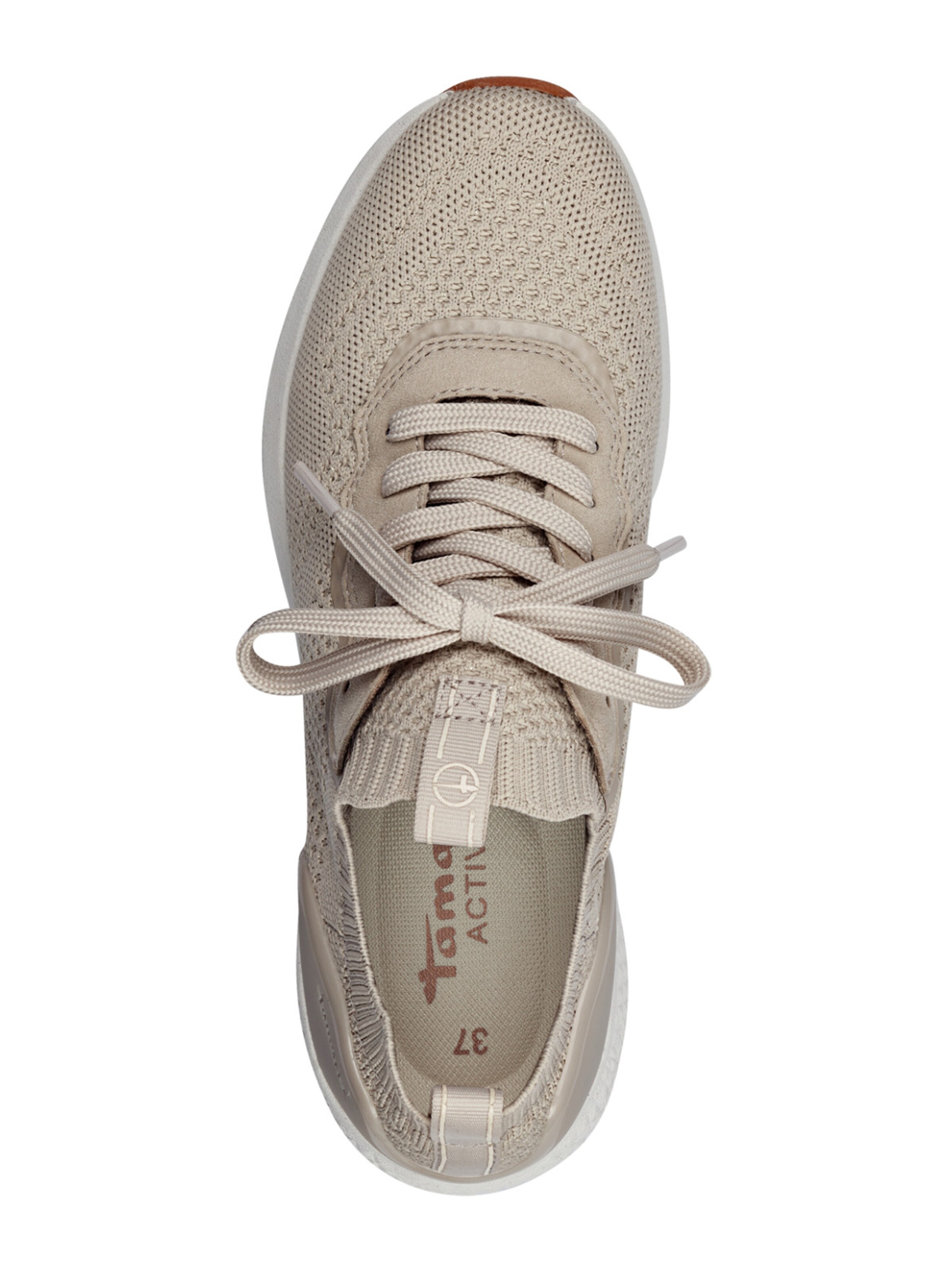Sneaker bassa 'Fashletics' di Tamaris in beige
