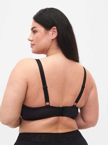 Devoted by Zizzi Bralette Bra in Black