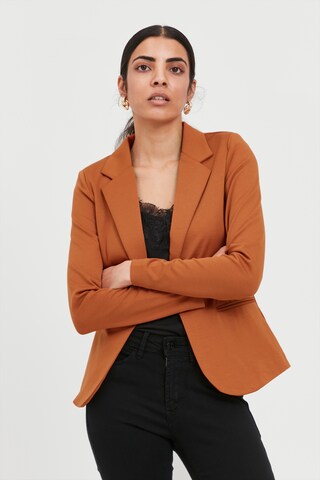 ICHI Blazers 'KATE' in Bruin: voorkant