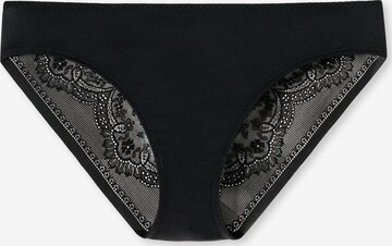 SCHIESSER Slip 'Invisible Lace' in Schwarz