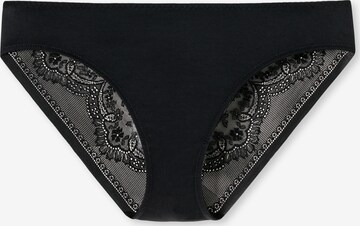 SCHIESSER Panty 'Invisible Lace' in Black