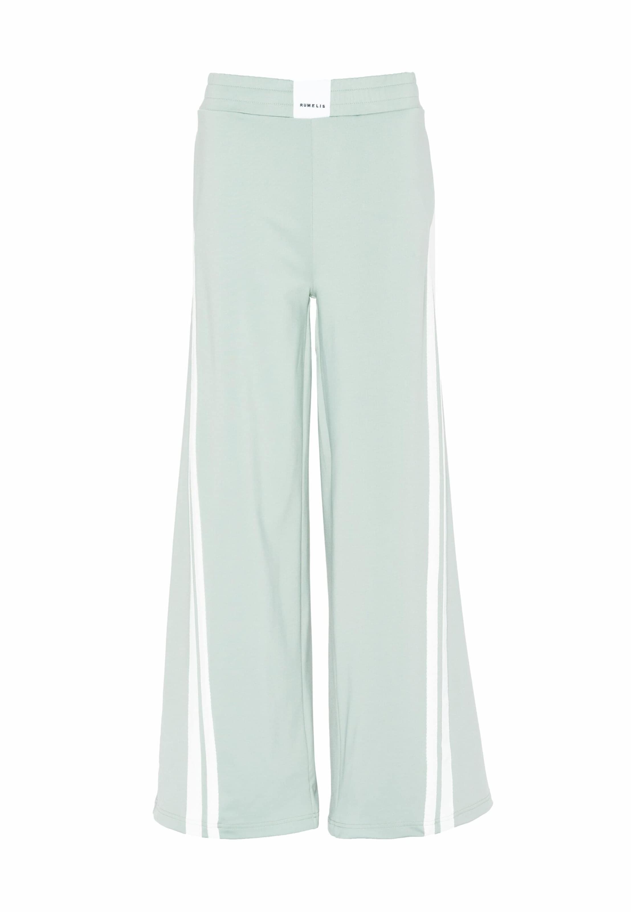 Elias Rumelis Wide Leg Hose 'Penni' in Grün: Vorderseite