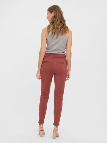 Effilé Pantalon VERO MODA en marron