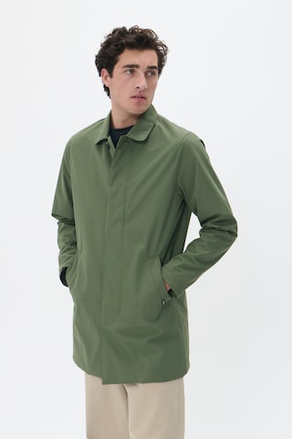 Coupe regular Manteau mi-saison 'Mac Miles' Matinique en vert : devant