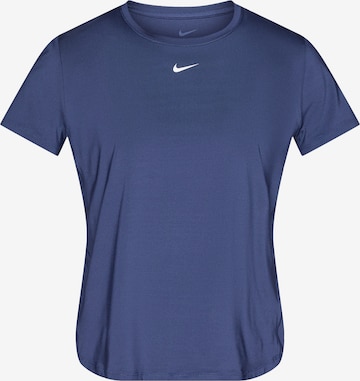 NIKE Funktionsshirt 'ONE CLASSIC' in Blau: Vorderseite
