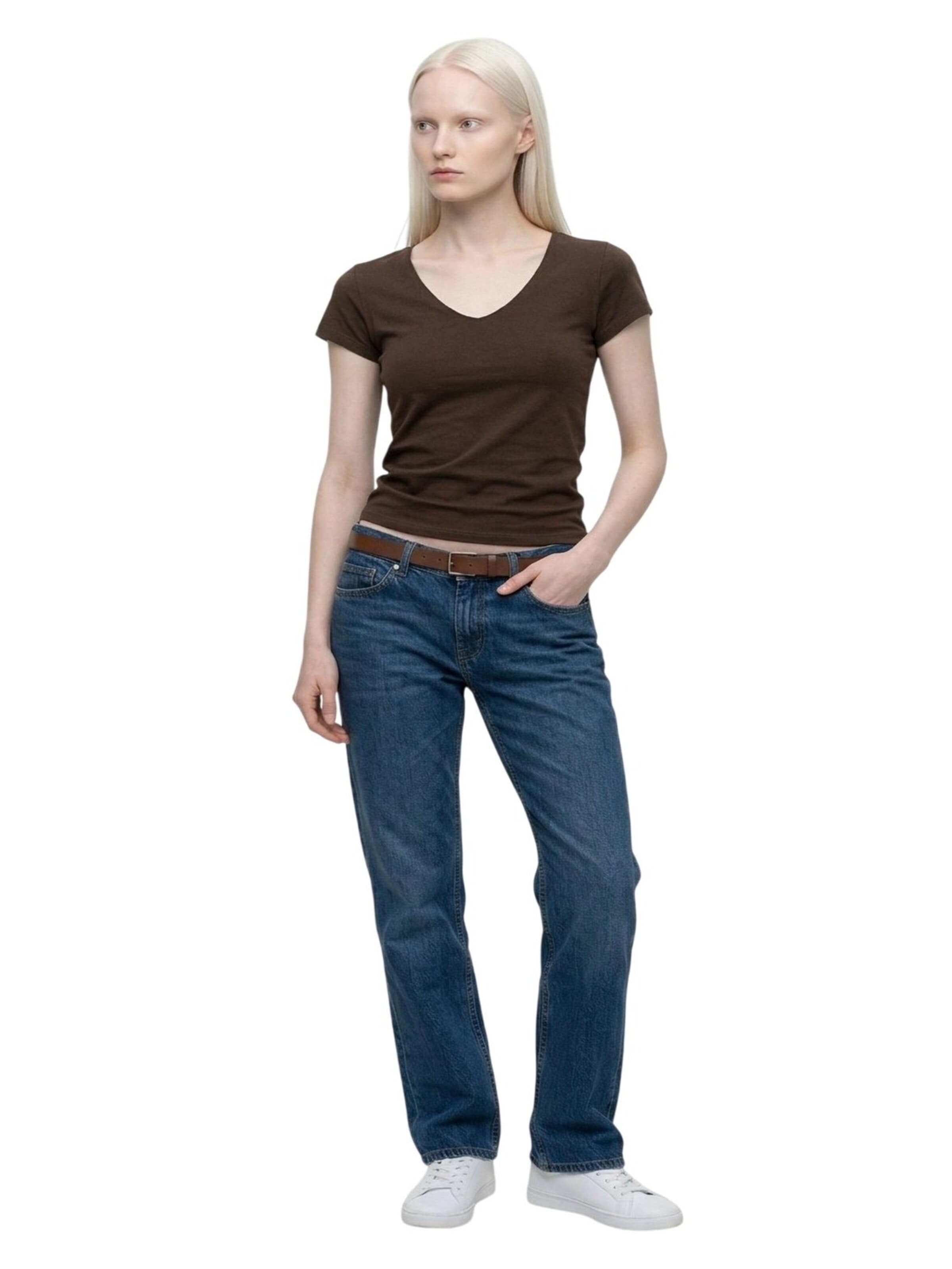 Alexa Dash Shirt in Brown