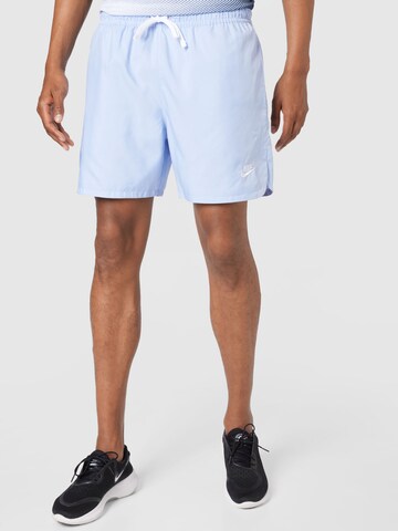 Nike Sportswear Regular Shorts 'Essentials' in Blau: predná strana