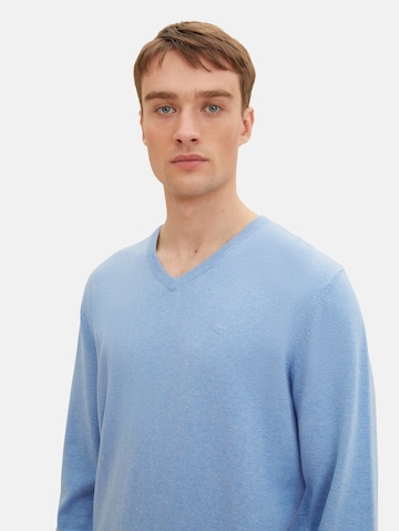 TOM TAILOR Regular Fit Pullover in Blau