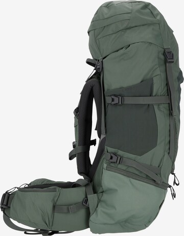 JACK WOLFSKIN Sports Backpack 'Highland Trail 45' in Green