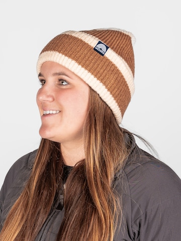 WESORA GmbH Beanie 'Mütze - Twist Recyceld' in Beige