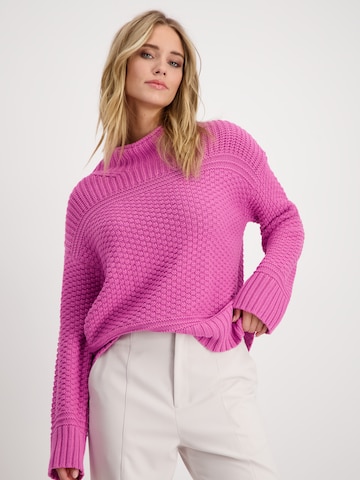 Pull-over monari en rose : devant