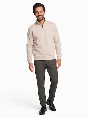 Marc O'PoloTapered Chino hlače 'Morot' - siva boja: prednji dio