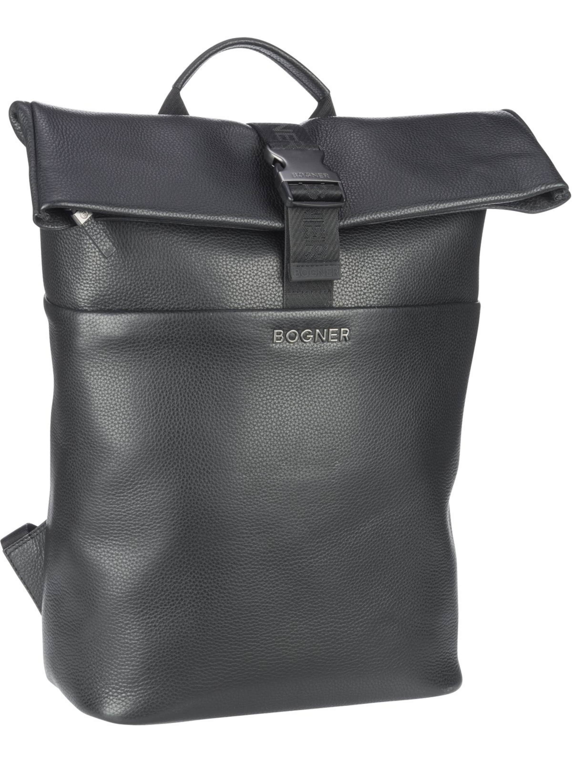 Zaino di BOGNER in nero: frontale