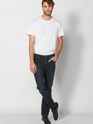 KOROSHI Regular Jeans in Blau