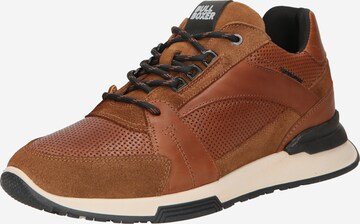 BULLBOXER Platform trainers in Brown: front