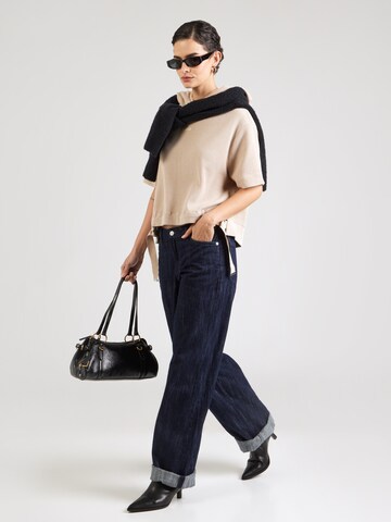 BOSS Orange Sweatshirt 'C_Emiro' in Beige