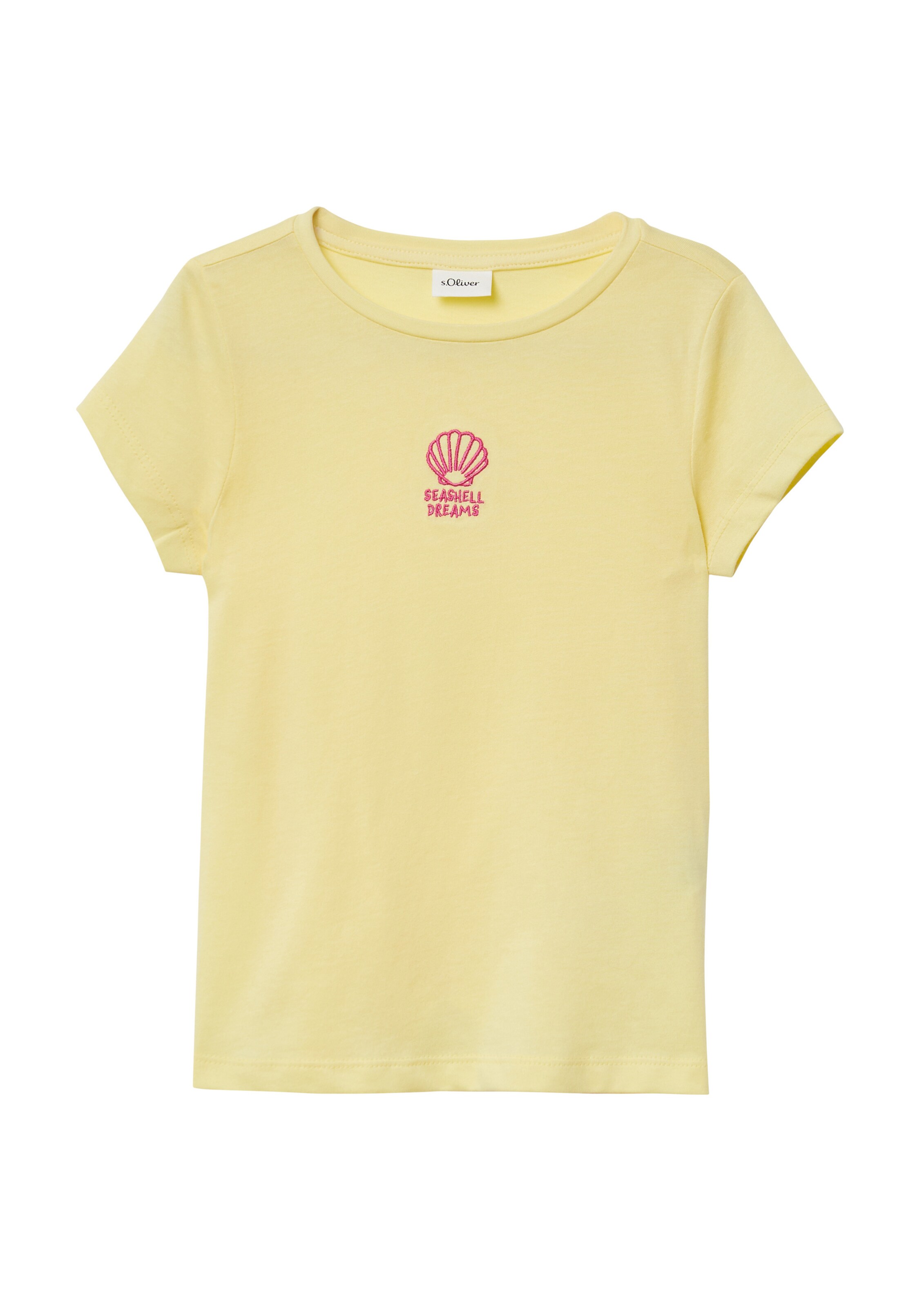 s.Oliver Shirt in Gelb: Vorderseite