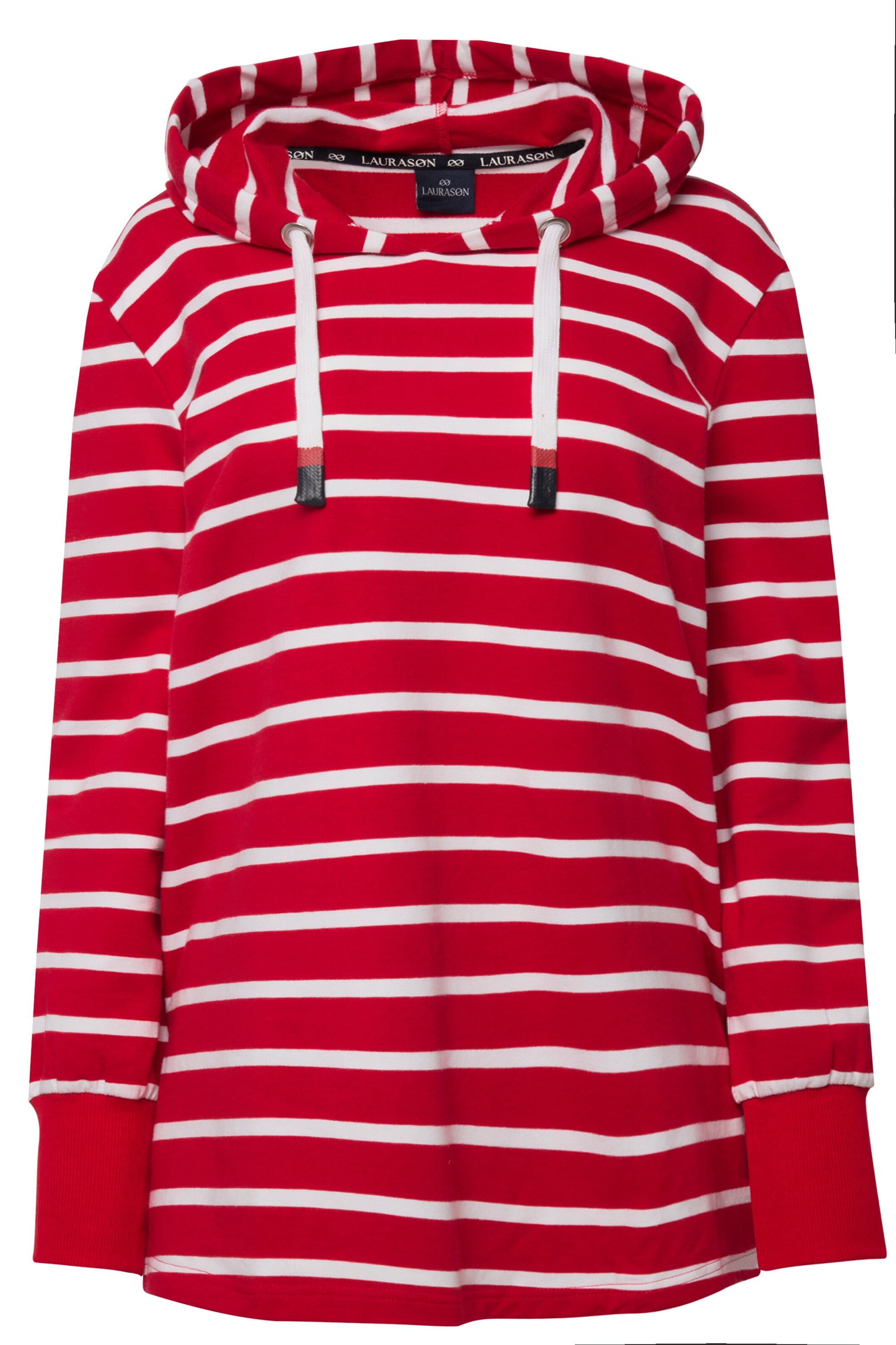 LAURASØN Sweatshirt in Rot: Vorderseite