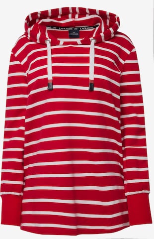 LAURASØN Sweatshirt in Rood: voorkant