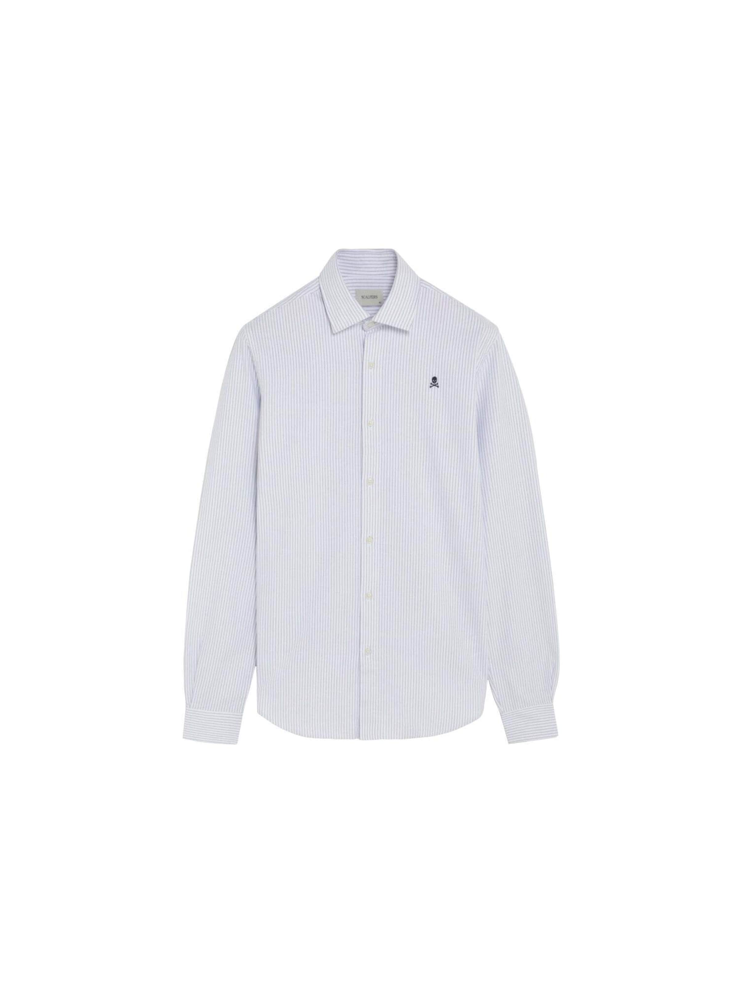 Coupe regular Chemise ' ' Scalpers en blanc : devant