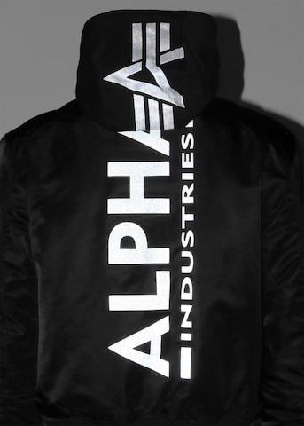 ALPHA INDUSTRIES Χειμερινό μπουφάν 'MA-1 ZH' σε μαύρο
