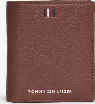 TOMMY HILFIGER Portemonnee in Bruin: voorkant