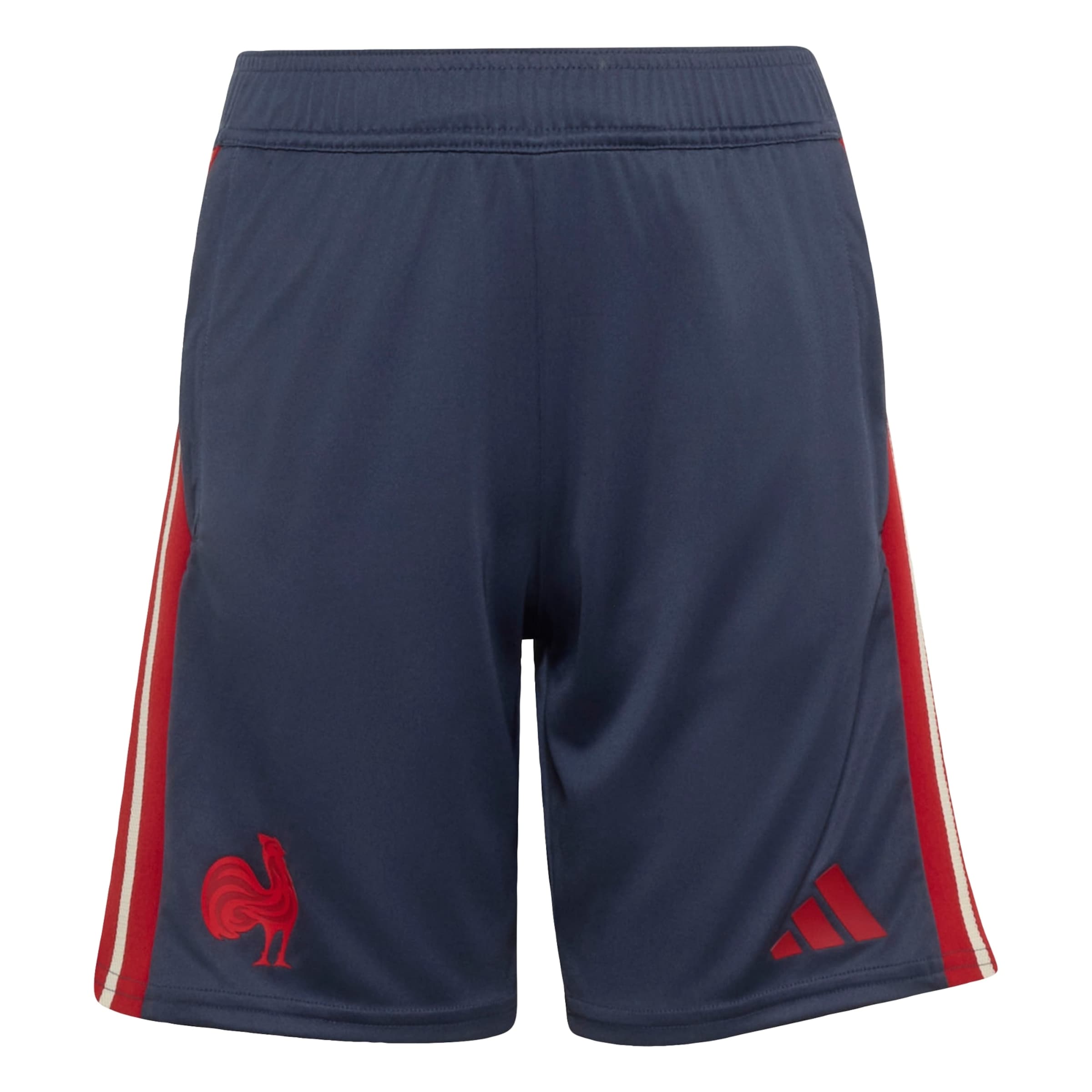 ADIDAS PERFORMANCE Slimfit Sportbroek 'France' in Blauw: voorkant