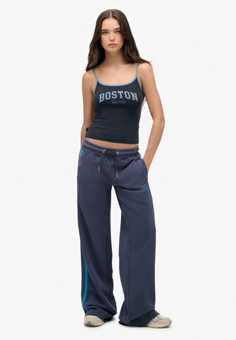Loosefit Pantalon Superdry en bleu