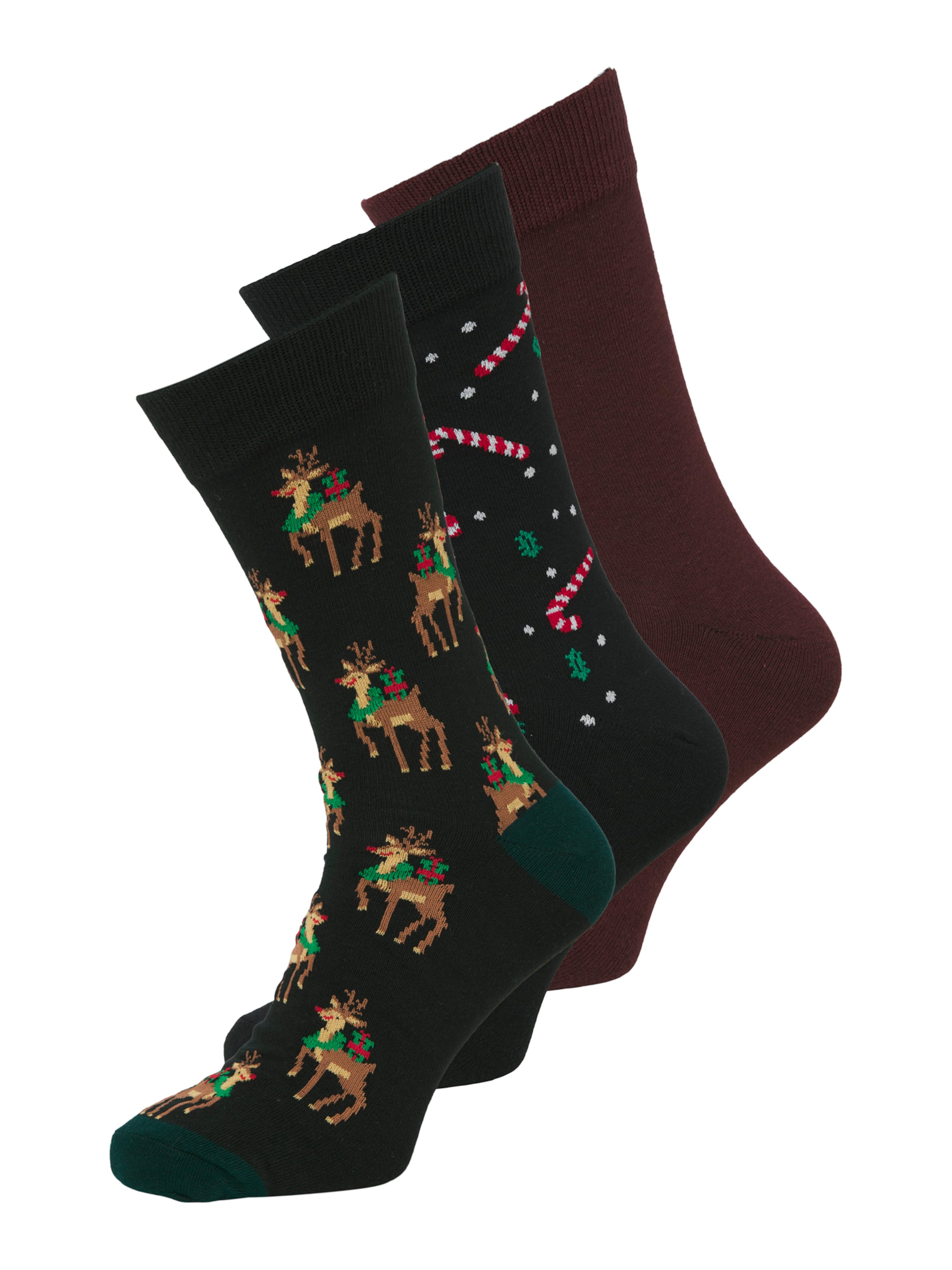 JACK & JONES Ponožky 'JACCANDY' - Čierna: predná strana