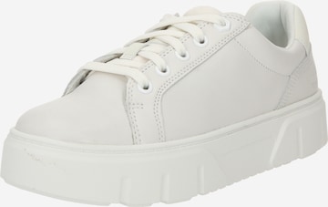 TIMBERLAND Sneaker low i hvid: forside