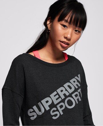 Superdry Sportsweatshirt in Schwarz