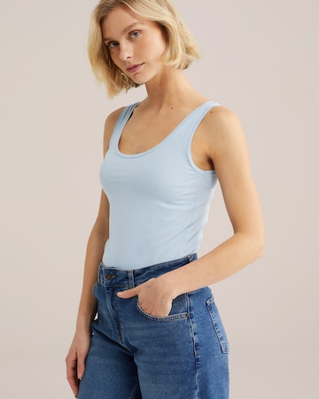 WE Fashion Toppi värissä sininen: etupuoli