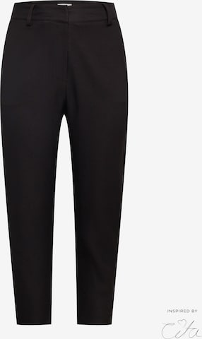 Regular Pantalon 'Samara' Guido Maria Kretschmer Curvy en noir : devant