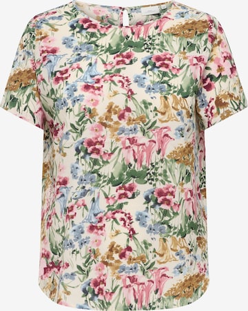 ONLY Carmakoma Pusero 'CARVICA' värissä valkoinen: etupuoli