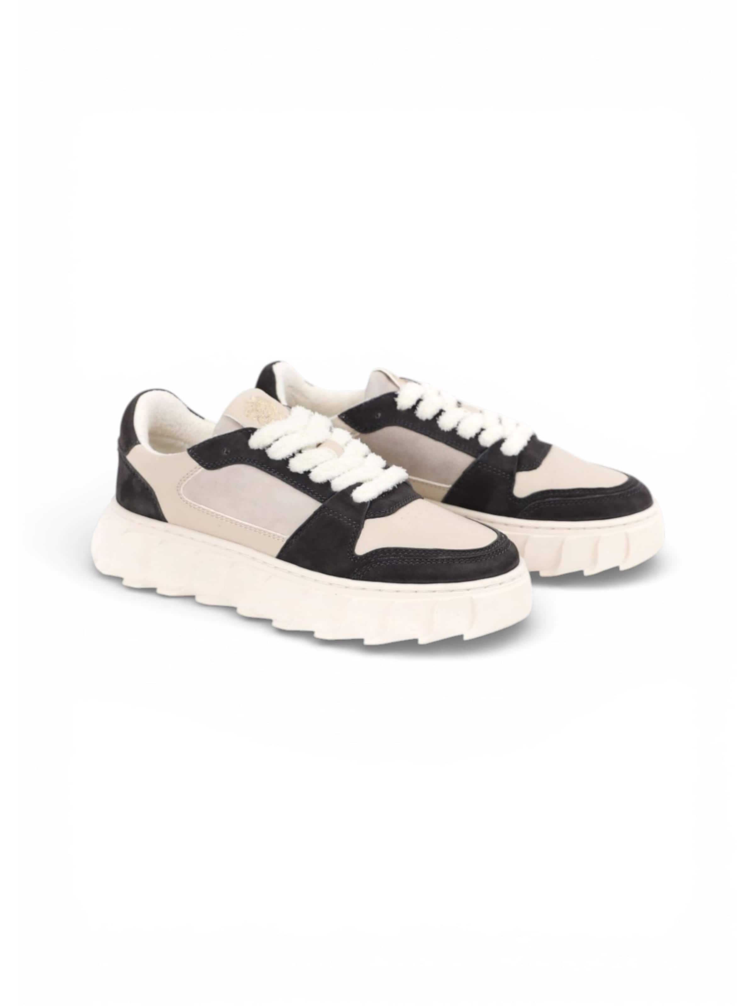 Apple of Eden Sneaker 'LONDON', ca. 3,5 cm Absatz in Grau