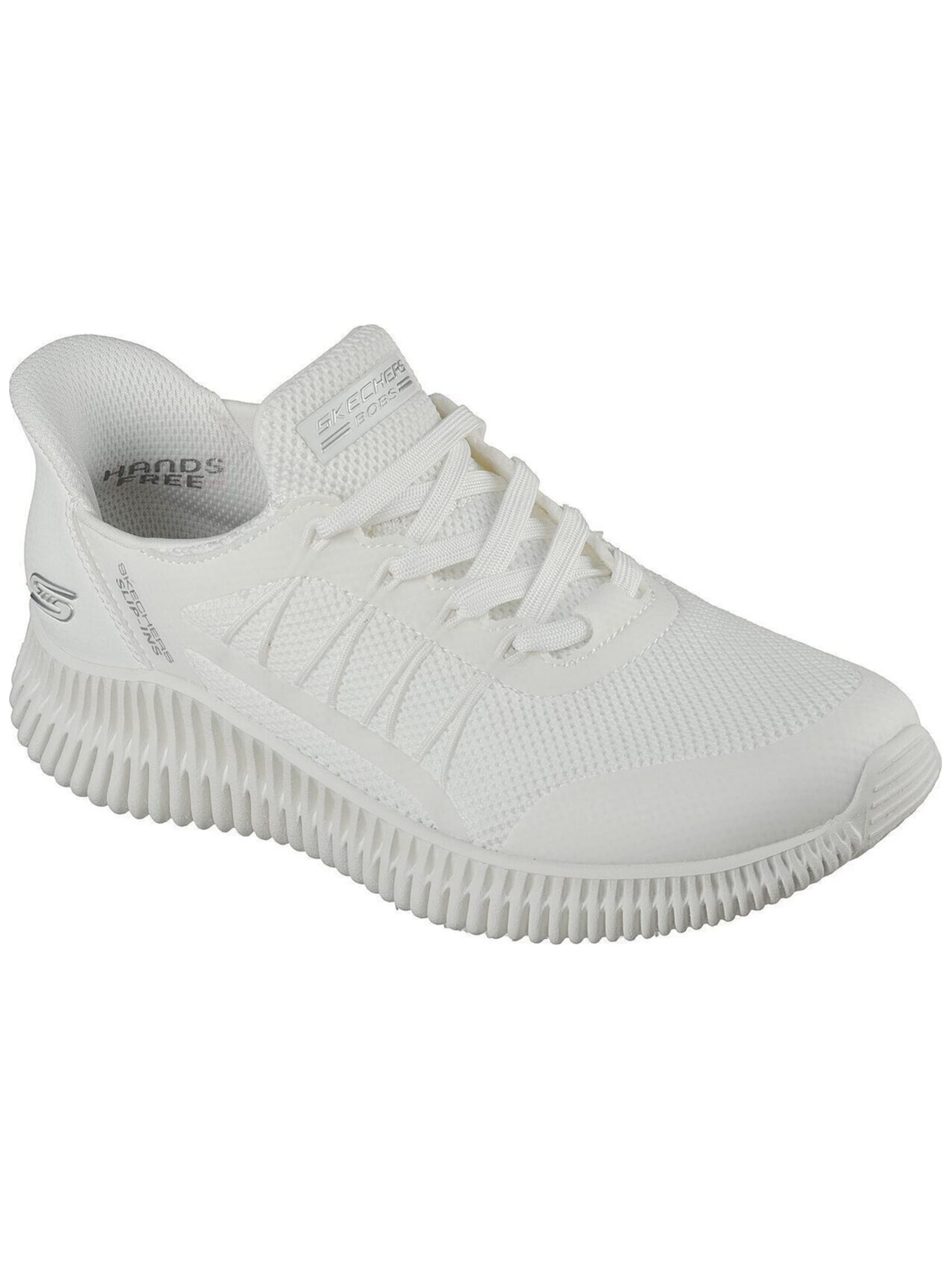 SKECHERS - Zapatillas deportivas bajas 'Skechers Bobs Geo Lite - Divine Pace' en blanco: frente