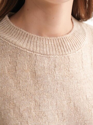 Pull-over 'Pullover' MixRay en beige
