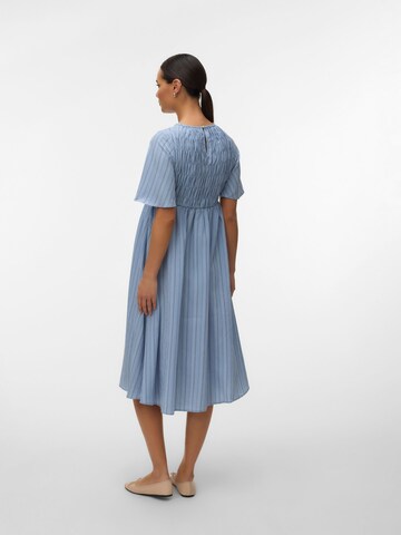 Robe 'MLHeather' MAMALICIOUS en bleu