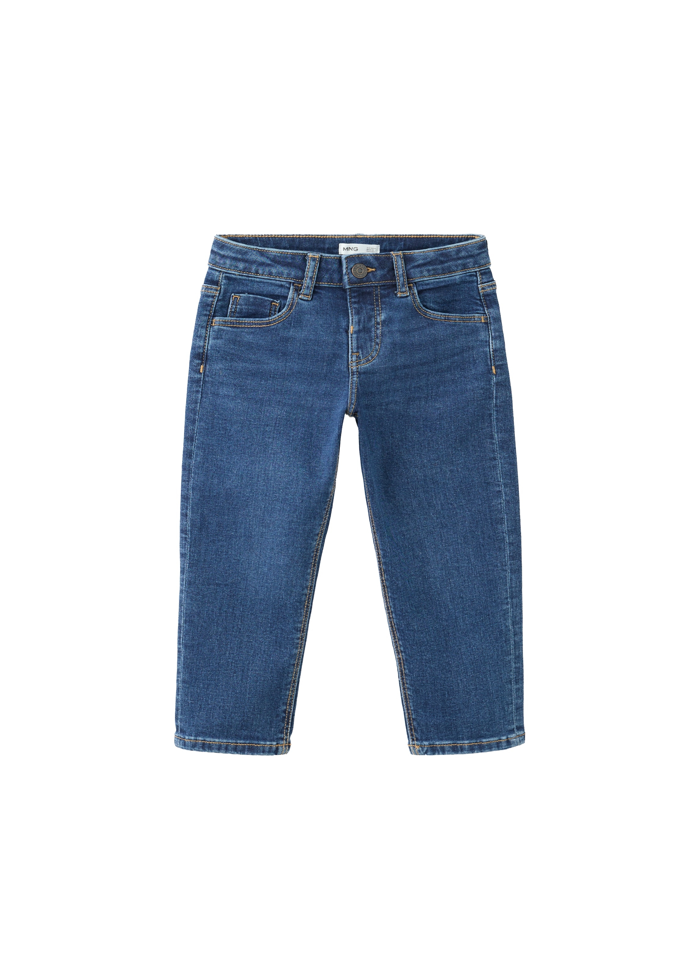 Jean 'DIEGO' MANGO KIDS en bleu : devant