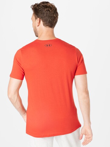 UNDER ARMOUR - Camisa funcionais 'Foundation' em vermelho