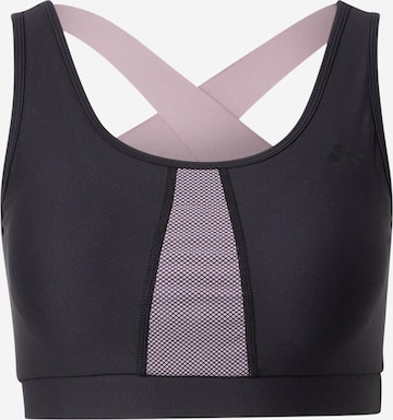 ONLY PLAY Bustier Sports-BH 'MING' i svart: forside