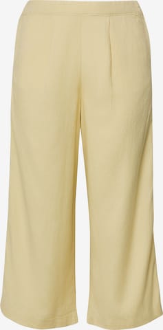 Pantalon QS en jaune : devant