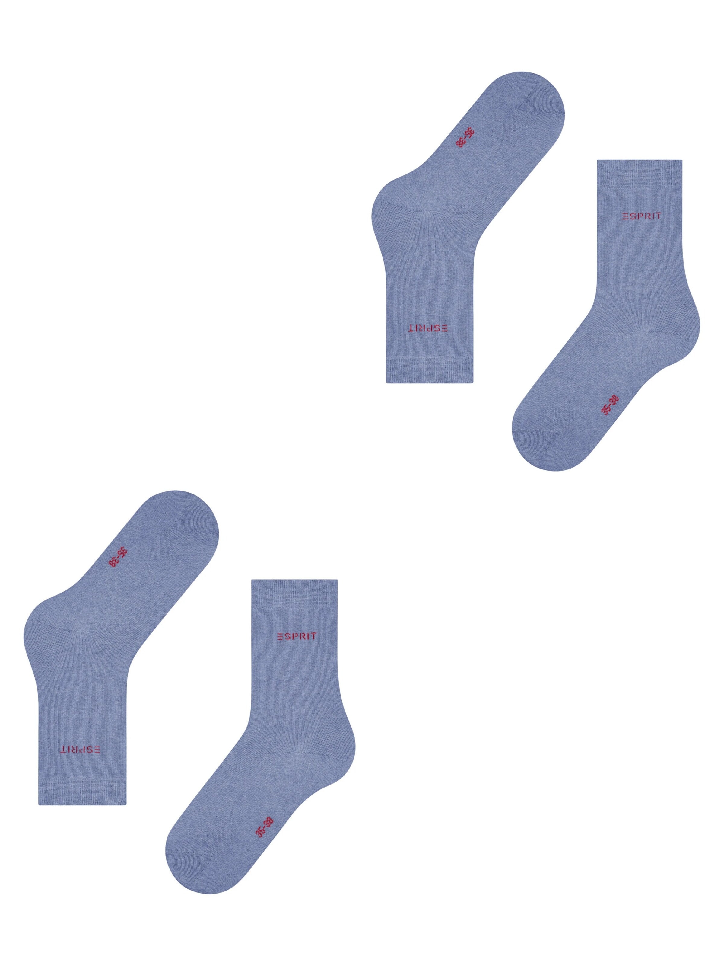 ESPRIT Socken 'Uni 2-Pack'‌ in Blau